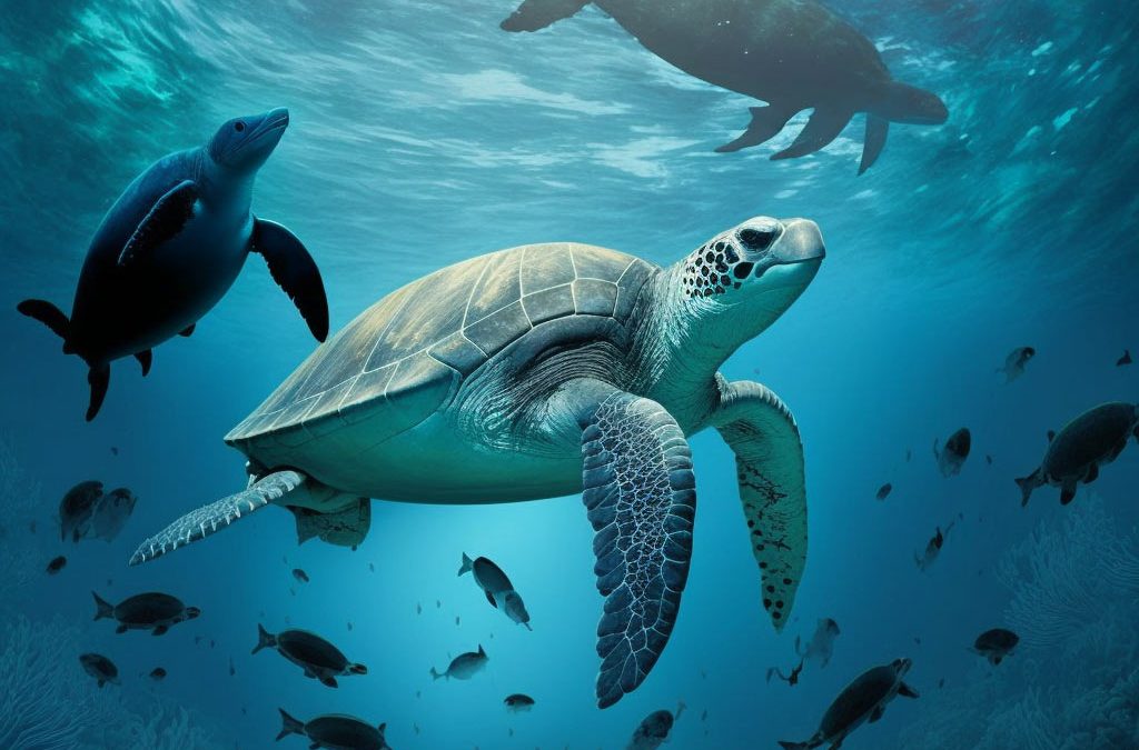 Do Turtles and Dolphins communicate?